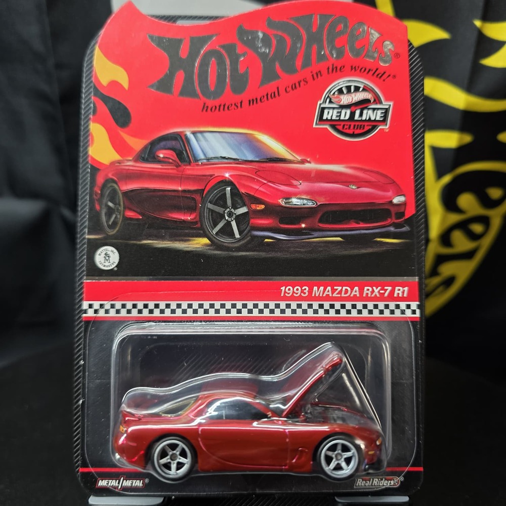 2024 Hot Wheels RLC 1993 Mazda RX-7 R1 Spectraflame Red HWF04